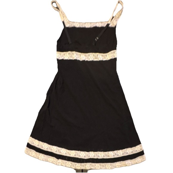 Cosabella Black Lace Trim Sleeveless Chemise Nightgown Size S - Picture 2 of 6